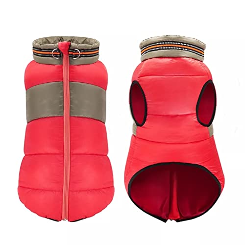 KANBUN Super warme Winterhundjacke großer Hundebuchtermantel mit reflektierend von KANBUN