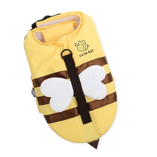Its Dog & Kangachi - Biene Rettungsweste für Hunde, Schwimmweste, Sicherheitsweste mit Rettungsgriff, sichere Passform, hoher Auftrieb, kleine und mittelgroße Hunde, hergestellt in Korea, Größe S Its Dog & Kangachi - Biene Rettungsweste für Hunde, Schwimmweste, Sicherheitsweste mit Rettungsgriff, sichere Passform, hoher Auftrieb, kleine und mittelgroße Hunde, hergestellt in Korea, Größe S von KANGACHI