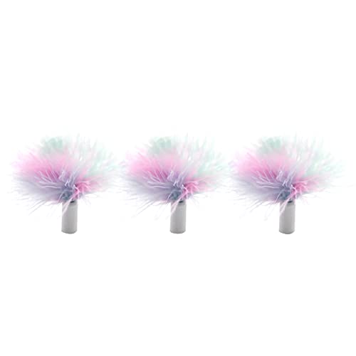KANGQL Federersatz für Katzenspielzeug, 3 Stück für Katzenfederspielzeug Federn Ersatz für Interaktives für Katzenspielzeug Am-Bush Teasing Fangspielzeug Feather Acce KANGQL Federersatz für Katzenspielzeug, 3 Stück für Katzenfederspielzeug Federn Ersatz für Interaktives für Katzenspielzeug Am-Bush Teasing Fangspielzeug Feather Acce von KANGQL