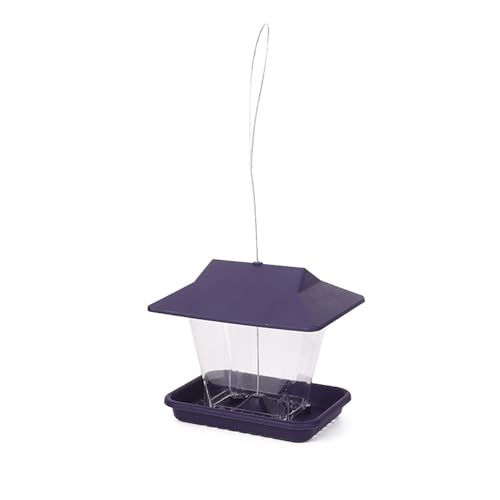 KANLVU Kolibri Hängend Vogelfutterspender Für Den Außenbereich Dekorativ Mit Saatgutschale Garten-Hof-Design, Acryl Kunststoff Transparent Lockt Vögel An KANLVU Kolibri Hängend Vogelfutterspender Für Den Außenbereich Dekorativ Mit Saatgutschale Garten-Hof-Design, Acryl Kunststoff Transparent Lockt Vögel An von KANLVU