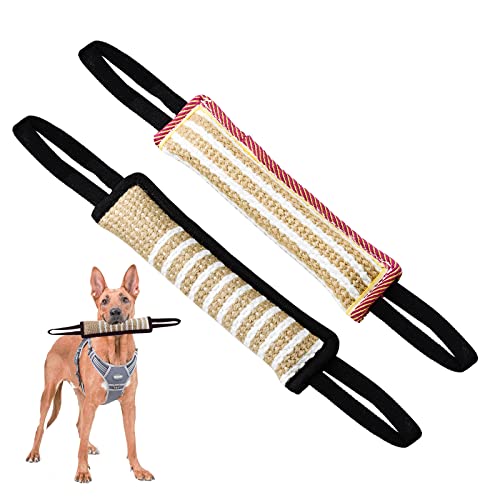 KAONESS 2 Stück Beisswurst für Hunde Jute Beisswurst Kauspielzeug Tauziehen und Zerrspiele mit Hund für Hundebiss Schlepper Spielzeug Hundespielzeug KAONESS 2 Stück Beisswurst für Hunde Jute Beisswurst Kauspielzeug Tauziehen und Zerrspiele mit Hund für Hundebiss Schlepper Spielzeug Hundespielzeug von KAONESS