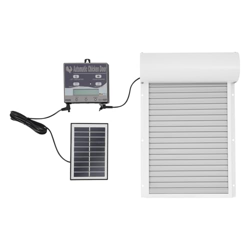 Automatische Hühnerklappe Solar mit LCD Display und Fernbedienung 4 Betriebsmodi Automatische Hühnerklappe Hühnertür Anti-Pinch IP67 Elektrische Hühnerklappe Automatisch 20.5x29.5cm Automatische Hühnerklappe Solar mit LCD Display und Fernbedienung 4 Betriebsmodi Automatische Hühnerklappe Hühnertür Anti-Pinch IP67 Elektrische Hühnerklappe Automatisch 20.5x29.5cm von KAPIPALA