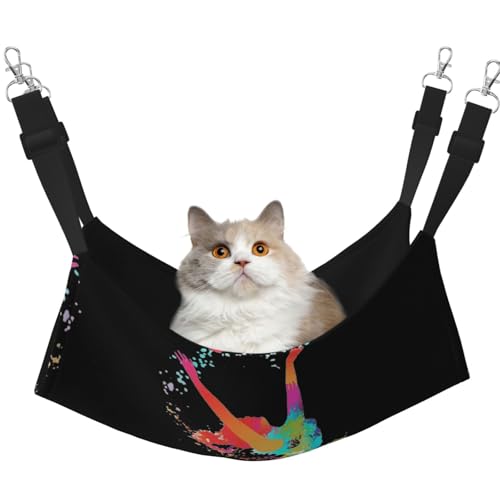 KAPPTYY Color Woman Hängematte, Bett mit verstellbaren Riemen und Metallhaken, doppelseitiges Bett von KAPPTYY