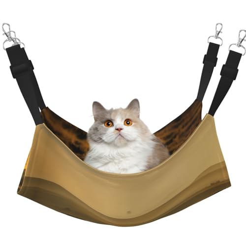 KAPPTYY Lustiges Hängematte, Hochlandkuh, mit verstellbaren Riemen und Metallhaken, doppelseitiges Bett KAPPTYY Lustiges Hängematte, Hochlandkuh, mit verstellbaren Riemen und Metallhaken, doppelseitiges Bett von KAPPTYY