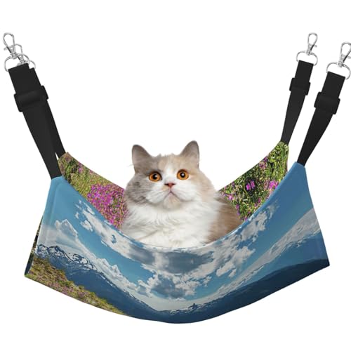 KAPPTYY Mountains Hängematte, Bett mit verstellbaren Riemen und Metallhaken, doppelseitiges Bett KAPPTYY Mountains Hängematte, Bett mit verstellbaren Riemen und Metallhaken, doppelseitiges Bett von KAPPTYY