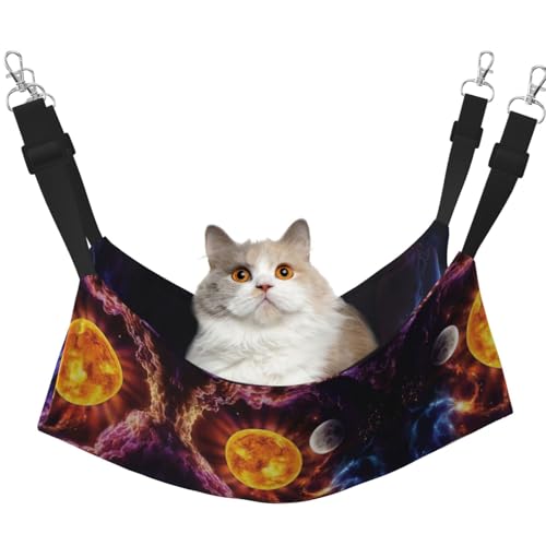 KAPPTYY Planet Hängematte, Bett mit verstellbaren Riemen und Metallhaken, doppelseitiges Bett KAPPTYY Planet Hängematte, Bett mit verstellbaren Riemen und Metallhaken, doppelseitiges Bett von KAPPTYY