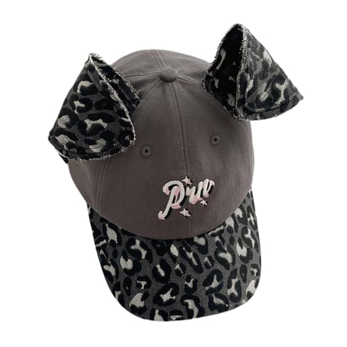 2000er Jahre Tier-Hundeohren-Designs, bequeme Baumwoll-Basebal-Hut für lässige Ausflüge und Musikfestivals, sonnenfeste Kopfbedeckung, bequeme Baumwollkappen 2000er Jahre Tier-Hundeohren-Designs, bequeme Baumwoll-Basebal-Hut für lässige Ausflüge und Musikfestivals, sonnenfeste Kopfbedeckung, bequeme Baumwollkappen von KAQNTUD