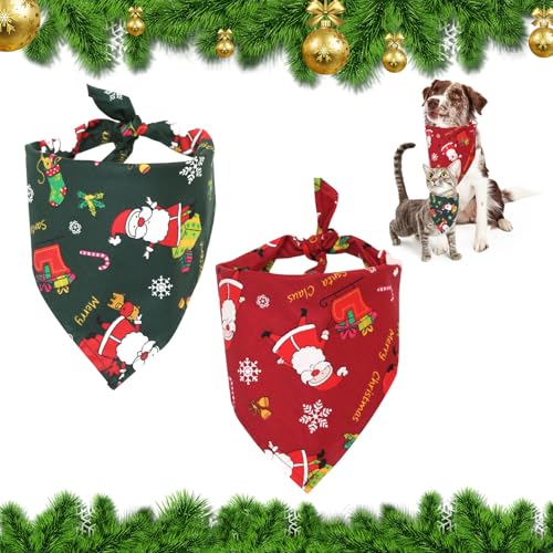 2 Stück Hundehalstuch Weihnachten,Weihnachtshund Bandanas,Weihnachten Bandana für Hund,Hundehalstuch,Hund Weihnachten Halstuch,Hunde Bandana Kopftücher,Bandana für Hund,Hunde Bandana Kopftücher 2 Stück Hundehalstuch Weihnachten,Weihnachtshund Bandanas,Weihnachten Bandana für Hund,Hundehalstuch,Hund Weihnachten Halstuch,Hunde Bandana Kopftücher,Bandana für Hund,Hunde Bandana Kopftücher von KARELLS