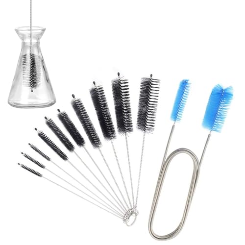 KARELLS Abfluss Bürste, Abflussbürste, Rohrreinigungsbürste, Schlauchbürste Flexible Abflussbürste Lang Abflussreiniger Bürste Für Rohre, Bathtub Drain,11Pcs Strohhalm Bürste, Strohhalm Bürste Set KARELLS Abfluss Bürste, Abflussbürste, Rohrreinigungsbürste, Schlauchbürste Flexible Abflussbürste Lang Abflussreiniger Bürste Für Rohre, Bathtub Drain,11Pcs Strohhalm Bürste, Strohhalm Bürste Set von KARELLS