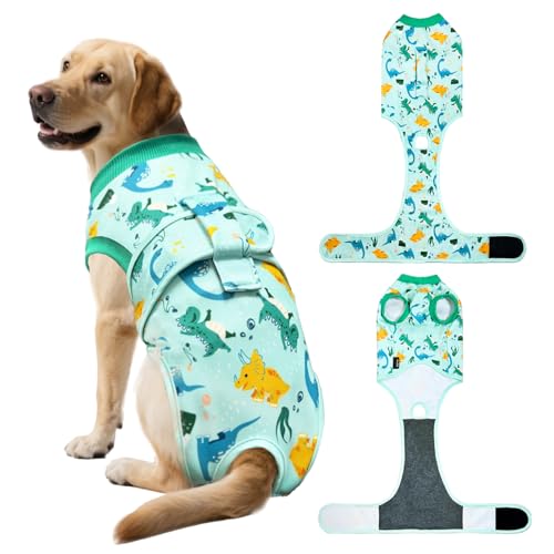 KAROKU Genesungsanzug für Hunde und Katzen, weicher Operationsanzug für weibliche Spay, Hunde-Einteiler für männliche Kasten, Anti-Lecken, chirurgisches Genesungs-Shirt, Alternative chirurgische KAROKU Genesungsanzug für Hunde und Katzen, weicher Operationsanzug für weibliche Spay, Hunde-Einteiler für männliche Kasten, Anti-Lecken, chirurgisches Genesungs-Shirt, Alternative chirurgische von KAROKU
