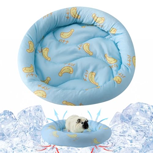 KASESSS Kühlmatte für Hamster, Haustier Kühlmatte Kühldecke für Sommer, Meerschweinchen Bett, 20.5 cm Durchmesser Rund EIS Seide Schlafbett für kleine Haustiere Meerschweinchen Hamster Kaninchen KASESSS Kühlmatte für Hamster, Haustier Kühlmatte Kühldecke für Sommer, Meerschweinchen Bett, 20.5 cm Durchmesser Rund EIS Seide Schlafbett für kleine Haustiere Meerschweinchen Hamster Kaninchen von KASESSS