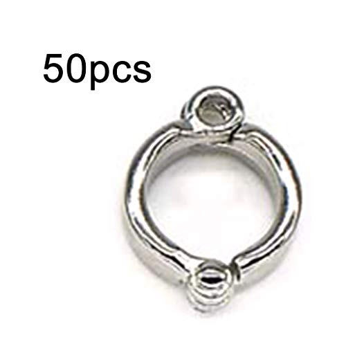 KASFDBMO 50 Packungen Vogel Papagei Bein Metall Fuß Clips Legierung Clip On Ringe Outdoor Fliegentraining Zubehör für Sittiche KASFDBMO 50 Packungen Vogel Papagei Bein Metall Fuß Clips Legierung Clip On Ringe Outdoor Fliegentraining Zubehör für Sittiche von KASFDBMO
