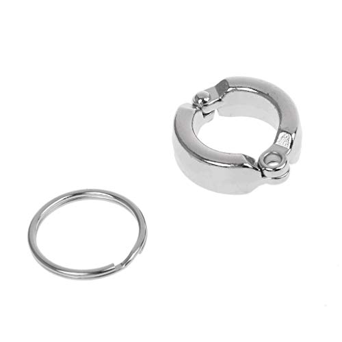 KASFDBMO Metall-Fußclips für Vögel, Papageien, Metall-Legierung, Clip-On-Ringe, Outdoor-Fliegen-Trainingszubehör für Sittiche KASFDBMO Metall-Fußclips für Vögel, Papageien, Metall-Legierung, Clip-On-Ringe, Outdoor-Fliegen-Trainingszubehör für Sittiche von KASFDBMO