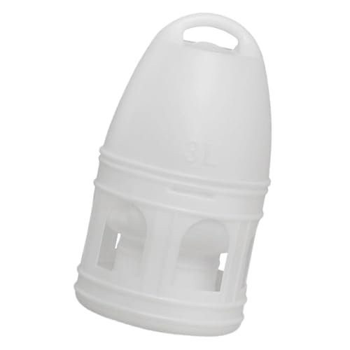 KASFDBMO Praktische Vogeltränke für Hühner und Enten, verdickter, auslaufsicherer Wasserspender mit hängendem Design, 3/5 Liter von KASFDBMO