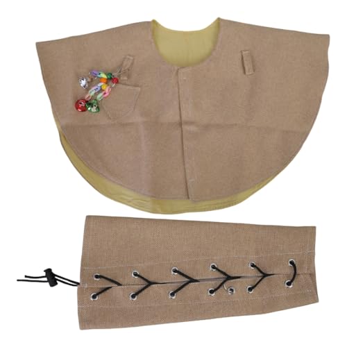 KASFDBMO Schützende Papageien Schulterumhang Armschutz Set für Vogel Enthusiasten mit zwei Reifen zum Aufhängen von Spielzeug und Papageien Training KASFDBMO Schützende Papageien Schulterumhang Armschutz Set für Vogel Enthusiasten mit zwei Reifen zum Aufhängen von Spielzeug und Papageien Training von KASFDBMO