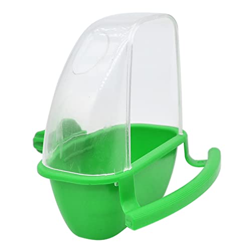 KASFDBMO Sittich-Futterstation mit Sitzstange, Futterspender für Käfig, schmutzabweisend, leicht zu befüllen KASFDBMO Sittich-Futterstation mit Sitzstange, Futterspender für Käfig, schmutzabweisend, leicht zu befüllen von KASFDBMO