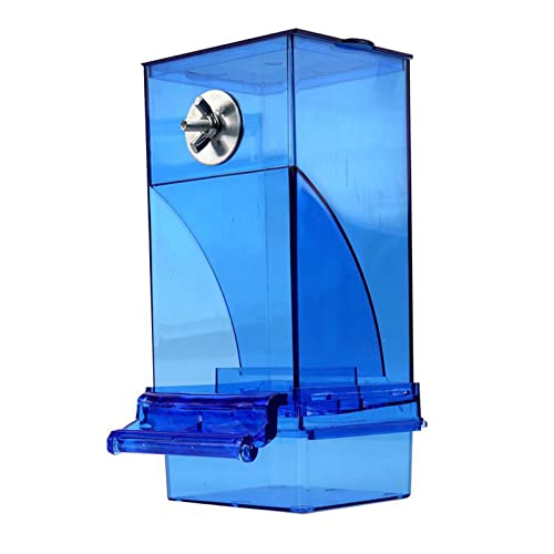 KASFDBMO Sittich-Futterstation mit Sitzstange, automatischer Futterspender, Behälter für Käfig, Durcheinander, spritzwassergeschützt, leicht zu befüllen KASFDBMO Sittich-Futterstation mit Sitzstange, automatischer Futterspender, Behälter für Käfig, Durcheinander, spritzwassergeschützt, leicht zu befüllen von KASFDBMO