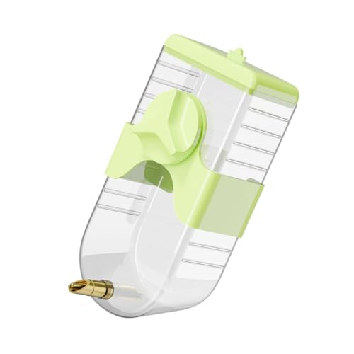 KASFDBMO Vogel-Trinkbrunnen mit Spritzschutz und Wasserversorgung, Wasserflasche für Haustier, Vogel, Zuhause, Käfig von KASFDBMO