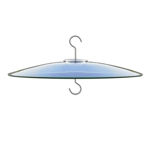 KASFDBMO Vogelfutterstation, Regenschutz, transparent, für Trockenfutter, Garten, Hof, Kolibri-Futterspender, Kuppelabdeckungen von KASFDBMO