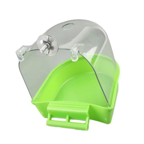 KASFDBMO Vogeltränke zum Aufhängen für Sittiche, Vogelkäfig, Badebox, durchsichtig, Duschraum für kleine Vögel, Vogelkäfig-Dekorationen KASFDBMO Vogeltränke zum Aufhängen für Sittiche, Vogelkäfig, Badebox, durchsichtig, Duschraum für kleine Vögel, Vogelkäfig-Dekorationen von KASFDBMO