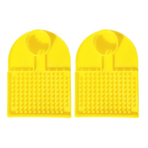 KASNLSAC Einfache Installation Bienenwasserfutter 2 PCs Anti-Downing für Bienenstöcke Station kompatibel mit regulären Flaschen Ideale Imkermaterial im Inneren 2pcs von KASNLSAC