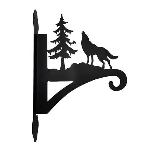 KASNLSAC Hochleistungs-Wandhaken Anti-Rust-Wand Haken Wandmontierte Pflanzenhalter im Freien Metall Hanging Wandhaken für Blumenkörbe Pflanzer Feeder mehr A von KASNLSAC