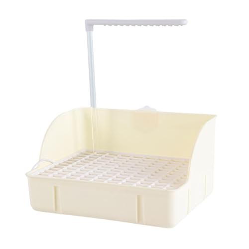 KASNLSAC Papageienbadewanne Vögel Duschspielzeug automatisch mit Pumpen großer Brunnen für Cockatiel Conure Blockgie Lovebird spritzsicheres Design Hygienikum Weiß von KASNLSAC