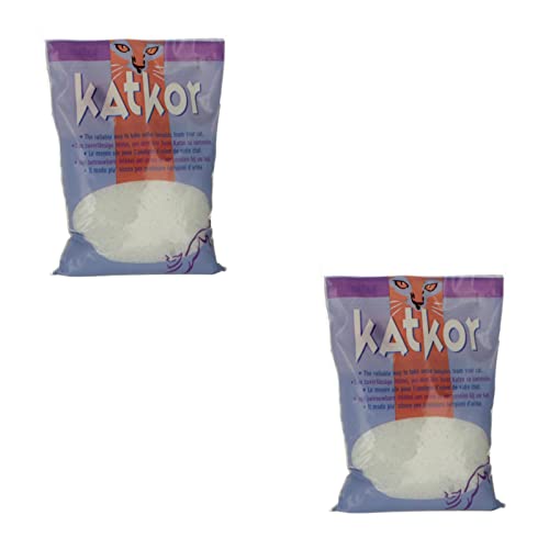 Katkor Urin- Katzenstreu Perlenstreu für Katzen zum auffangen von Urin - Doppelpack - 2 x 200g Katkor Urin- Katzenstreu Perlenstreu für Katzen zum auffangen von Urin - Doppelpack - 2 x 200g von KATKOR