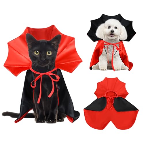 Halloween Vampir Umhang Kostüm für Hunde Halloween Vampir Umhang Kostüm für Hunde von KATOLK