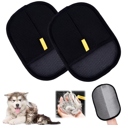 KAZGVN 3 Stück Tierhaarentfernungshandschuhe, doppelseitiger Fellpflege-Handschuh für Haustiere, Katze und Hund, elektrostatischer Tierhaarentferner, vielseitige Fellpflege-Handschuhe zum Waschen KAZGVN 3 Stück Tierhaarentfernungshandschuhe, doppelseitiger Fellpflege-Handschuh für Haustiere, Katze und Hund, elektrostatischer Tierhaarentferner, vielseitige Fellpflege-Handschuhe zum Waschen von KAZGVN