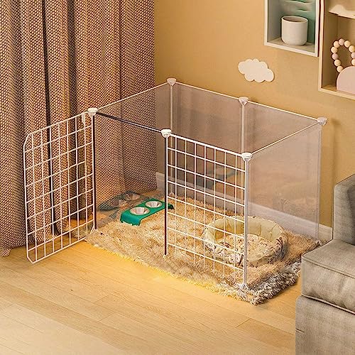 Katzenkäfig für drinnen, Katzengehege, Abnehmbarer Metall-Kleintierkäfig, Haustier-Laufstall, tragbares Katzenhaus, Haustierzaun, Hofzaun für Meerschweinchen, Hasen, Frettchen, Hamster, Welp Katzenkäfig für drinnen, Katzengehege, Abnehmbarer Metall-Kleintierkäfig, Haustier-Laufstall, tragbares Katzenhaus, Haustierzaun, Hofzaun für Meerschweinchen, Hasen, Frettchen, Hamster, Welp von KAZUP