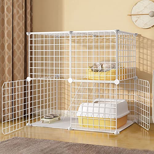 Katzenkäfig – mittelgroße Hundekäfige, Hamster-Laufstall, Katzen-Laufstall, DIY-Haustier-Laufstall, Metallgehege, Netz mit Tür für Kaninchen, Igel, Katzen, Meerschweinchen, Katzenkäfig-Zubeh Katzenkäfig – mittelgroße Hundekäfige, Hamster-Laufstall, Katzen-Laufstall, DIY-Haustier-Laufstall, Metallgehege, Netz mit Tür für Kaninchen, Igel, Katzen, Meerschweinchen, Katzenkäfig-Zubeh von KAZUP