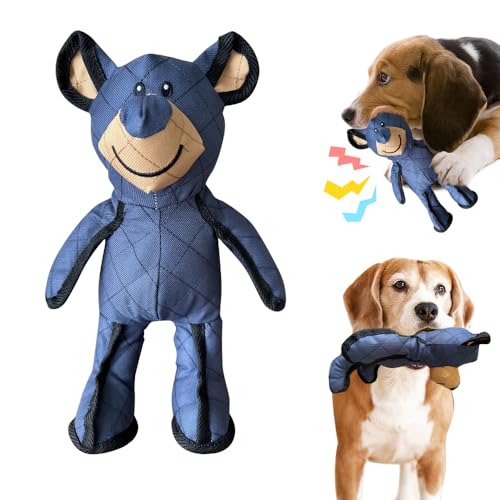KBIBCK Hundespielzeug Unzerstörbar, Hundespielzeug Unkaputtbar, UnzerstöRbares Hundespielzeug, Unkaputtbar Interaktives Kauspielzeug Hunde für Medium Kleine Hunde von KBIBCK