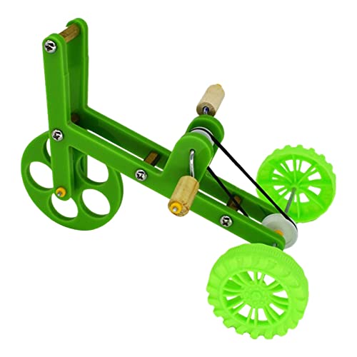 Funny Papageien-Fahrradspielzeug, Vogel-Training, Metall, für Nymphensittiche, Sittiche, Aras, Grün Funny Papageien-Fahrradspielzeug, Vogel-Training, Metall, für Nymphensittiche, Sittiche, Aras, Grün von KBOLAE