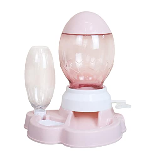 Futterstation für Katzen, kein Verschütten, Schwerkraft-Futterspender, Bewässerungsstation, Rosa Futterstation für Katzen, kein Verschütten, Schwerkraft-Futterspender, Bewässerungsstation, Rosa von KBOLAE