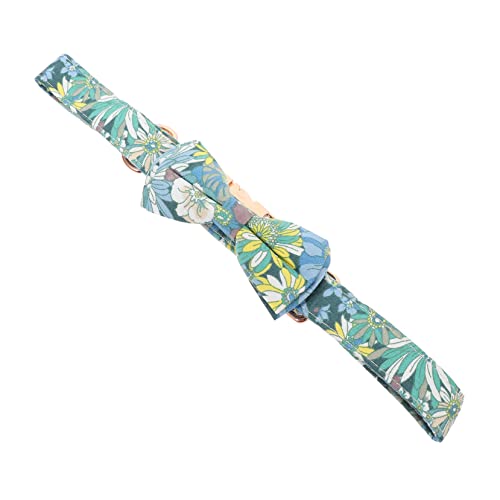 Biegekrawatte Hundehalsband mit Blumenmuster Haustier Accessoire für Weihnachtspartys Süßes Kätzchen und Welpenhalskragen einzigartige Haustierschmuck für besondere Veranstaltungen Biegekrawatte Hundehalsband mit Blumenmuster Haustier Accessoire für Weihnachtspartys Süßes Kätzchen und Welpenhalskragen einzigartige Haustierschmuck für besondere Veranstaltungen von KCHSRKHXC