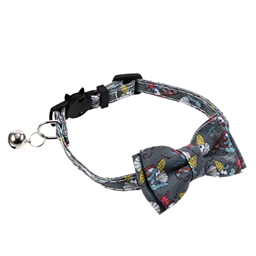 Buntes Kragen mit Bell Pet Neckchain für Partys Festivals Leichtes bequemes atmungsaktives Stoffmaterial für den täglichen Gebrauch von KCHSRKHXC