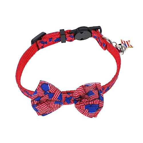 Flaggen dekoratives Kätzchen Halsband Haustierhundkragen für Katzen für Festivals Partys täglich Kleidung Komfortables hautfreundliches Design Flaggen dekoratives Kätzchen Halsband Haustierhundkragen für Katzen für Festivals Partys täglich Kleidung Komfortables hautfreundliches Design von KCHSRKHXC