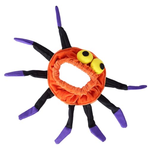 Halsband mit Spinnen-Design für Hunde und Katzen, Halloween-Party, Halsdekoration und bequemes Haustierhalsband, Dekoration für Modeveranstaltungen und Feiern von KCHSRKHXC