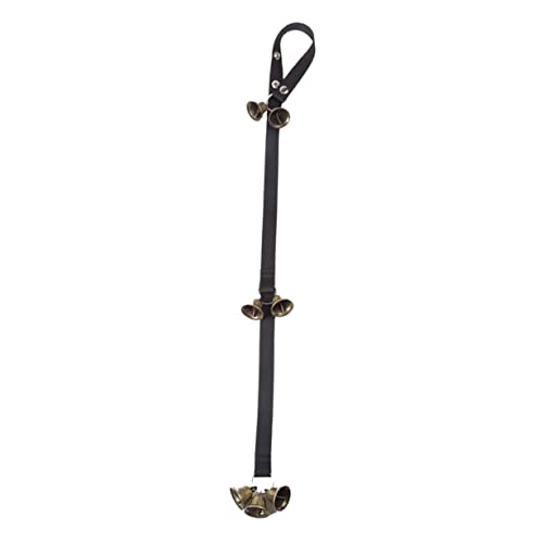 Verstellbares Hundehalsband mit dekorativen Glocken, stilvolle Halskette für Spaziergänge, Laufen, Training und Weihnachtsgeschenk, passend für Haustiere von KCHSRKHXC