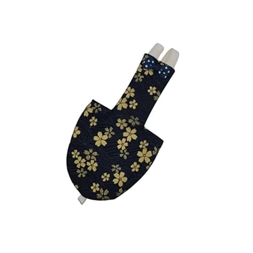 KCHYCV Vogelwindeln Papageien-Fluganzüge Papageien- und Vogelkleidung Wiederverwendbare waschbare Haustierkleidung Geeignet for den Innenbereich und das Training(Golden Sakura 5pcs,XS) von KCHYCV