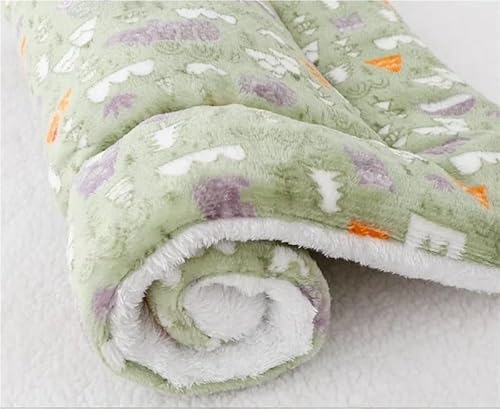 KCHYCV wasserdichte Schlafmatte for Haustiere, Winterbettwäsche, weiche Einlagen, Hunde- und Katzenbettmatte, wendbar, gemütliche Tier-PIPI-Unterlage, Hamsterbettmatte, waschbar(Green Forest,69X52CM) KCHYCV wasserdichte Schlafmatte for Haustiere, Winterbettwäsche, weiche Einlagen, Hunde- und Katzenbettmatte, wendbar, gemütliche Tier-PIPI-Unterlage, Hamsterbettmatte, waschbar(Green Forest,69X52CM) von KCHYCV