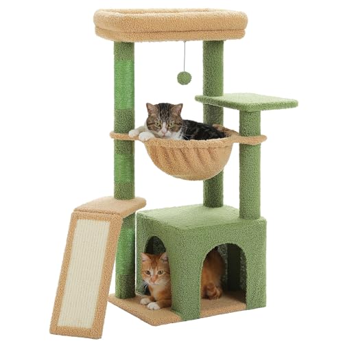 Katzenturm für mittelgroße Katzen, Katzenturm für Indoor-Katzen, Katzenbaum für große Katzen, gemütlicher Kätzchen-Turm für Indoor-Katzen, gemütlicher Korb, Kätzchen-Turm für kleine und mittelgroße Katzenturm für mittelgroße Katzen, Katzenturm für Indoor-Katzen, Katzenbaum für große Katzen, gemütlicher Kätzchen-Turm für Indoor-Katzen, gemütlicher Korb, Kätzchen-Turm für kleine und mittelgroße von KCHYCV
