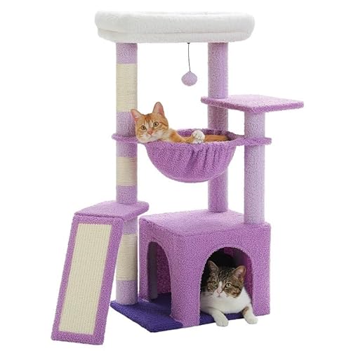 Katzenturm für mittelgroße Katzen, Katzenturm für Indoor-Katzen, Katzenbaum für große Katzen, gemütlicher Kätzchen-Turm für Indoor-Katzen, gemütlicher Korb, Kätzchen-Turm für kleine und mittelgroße Katzenturm für mittelgroße Katzen, Katzenturm für Indoor-Katzen, Katzenbaum für große Katzen, gemütlicher Kätzchen-Turm für Indoor-Katzen, gemütlicher Korb, Kätzchen-Turm für kleine und mittelgroße von KCHYCV
