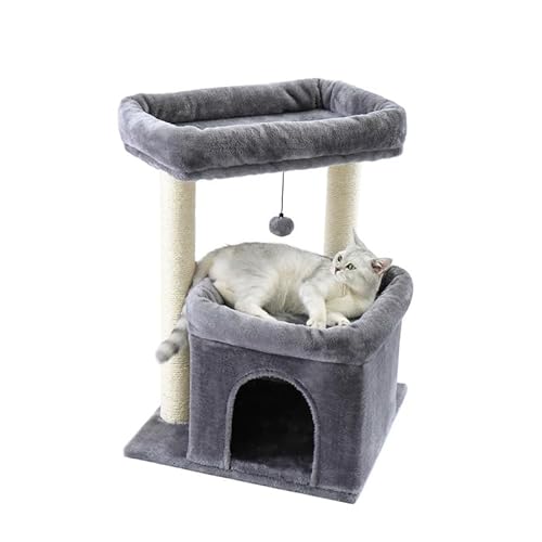 Katzenturm für mittelgroße Katzen, Katzenturm für Indoor-Katzen, Katzenbaum für große Katzen, gemütlicher Kätzchen-Turm für Indoor-Katzen, gemütlicher Korb, Kätzchen-Turm für kleine und mittelgroße Katzenturm für mittelgroße Katzen, Katzenturm für Indoor-Katzen, Katzenbaum für große Katzen, gemütlicher Kätzchen-Turm für Indoor-Katzen, gemütlicher Korb, Kätzchen-Turm für kleine und mittelgroße von KCHYCV