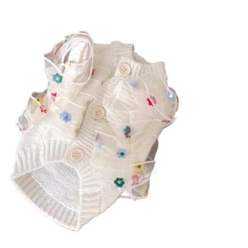 Winter einfacher Haustier-Strickpullover, Haustier-Dackel-Strickpullover, warmer, weicher und atmungsaktiver Hundepullover, geeignet for kleine und mittelgroße Hunde, helle Farben, einfach an- und aus Winter einfacher Haustier-Strickpullover, Haustier-Dackel-Strickpullover, warmer, weicher und atmungsaktiver Hundepullover, geeignet for kleine und mittelgroße Hunde, helle Farben, einfach an- und aus von KCHYCV