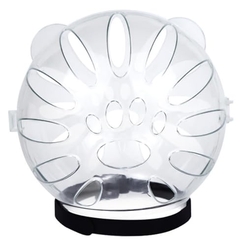 Cat Bubble Mündung, 4x4x5-Zoll atmungsaktives Katzenmündung, transparenter PET-Katzenhelm mit Befestigungsband, Anti-Lick- und Anti-Bite-Katzenkopfabdeckung für Pflege, Nageltrimmen, Katzenmündung Cat Bubble Mündung, 4x4x5-Zoll atmungsaktives Katzenmündung, transparenter PET-Katzenhelm mit Befestigungsband, Anti-Lick- und Anti-Bite-Katzenkopfabdeckung für Pflege, Nageltrimmen, Katzenmündung von KDAMGOQE