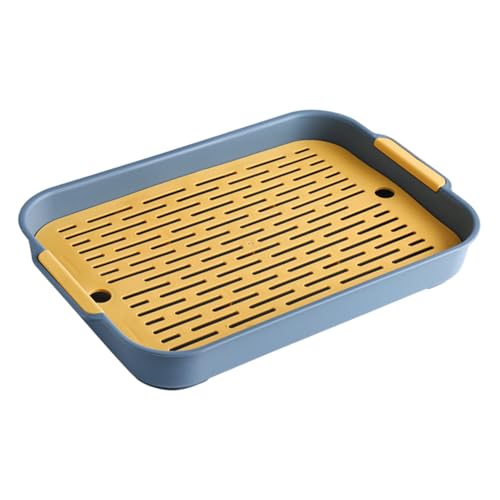 KDAMGOQE Bunny Müllschacht, Kaninchendrüsenbox, spritzsicherer Hasen, 7, 3x10.6x1.6in großer Bettpfanne, Plastik -Ecktoilette mit Rost für Meerschweinchen, Chinchillas und Hamster KDAMGOQE Bunny Müllschacht, Kaninchendrüsenbox, spritzsicherer Hasen, 7, 3x10.6x1.6in großer Bettpfanne, Plastik -Ecktoilette mit Rost für Meerschweinchen, Chinchillas und Hamster von KDAMGOQE