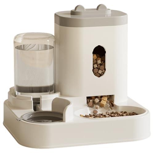 KDAMGOQE Katzenfutterspender Katzenfutter- und Wasserspender 2 in 1 automatische Katzenfuttermittel Wasserer Abnehmbarer Katzenfutter und Wasserschale Setzen KDAMGOQE Katzenfutterspender Katzenfutter- und Wasserspender 2 in 1 automatische Katzenfuttermittel Wasserer Abnehmbarer Katzenfutter und Wasserschale Setzen von KDAMGOQE