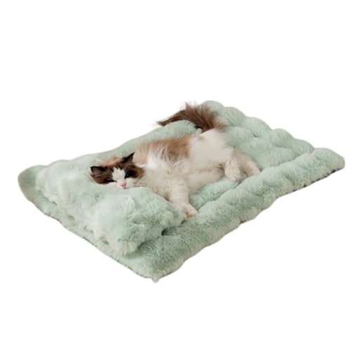 Hundebett, große Kistenunterlage mit Kissen, Haustier-Katzenbett-Kissen, Matratze für Hunde und Katzen, Teppich für kleine, mittelgroße und große Haustiere (Farbe B, 50 x 40 x 2 cm) von KEDAOLA
